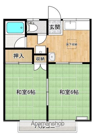 メゾンシルクの間取り写真