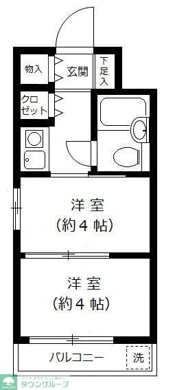 エトワール武蔵境の間取り写真