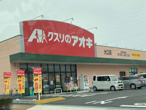 ドラックストア　クスリのアオキ 大口店（ドラッグストア）まで1215m