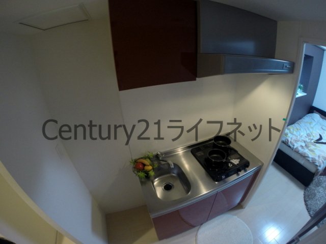 フレンシアノイエ東三国のキッチン写真