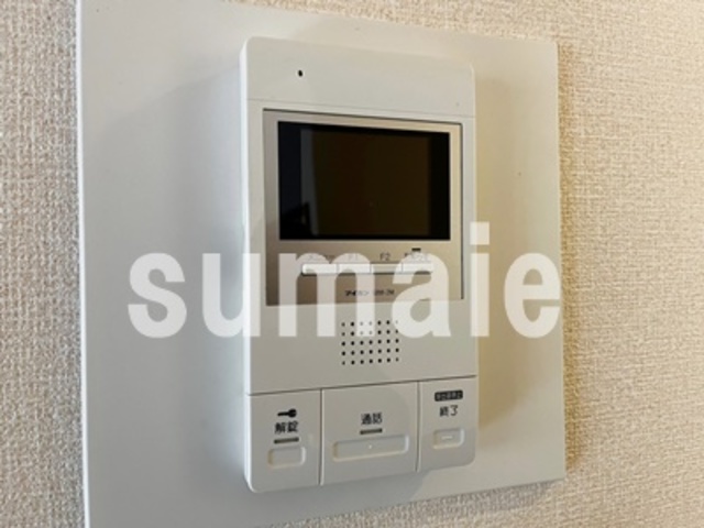 セキュリティ　モニター付きインターホン