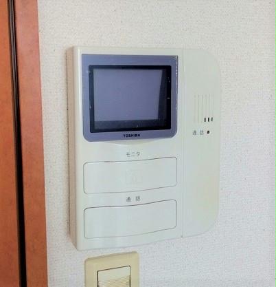 セキュリティ　モニター付きインターホン