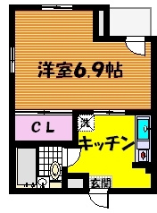 ジュネス洗足の間取り写真