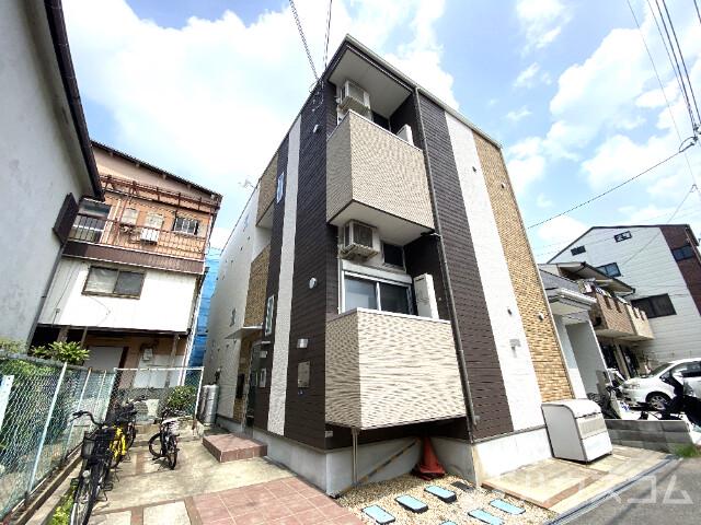 建物外観　設備充実アパート！