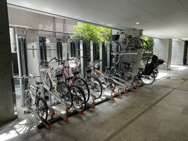 駐車場　駐輪場