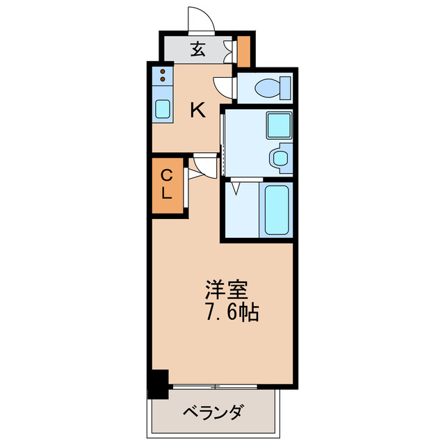パルティール新栄の間取り写真