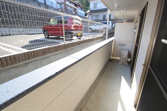 バルコニー　※別部屋の写真です