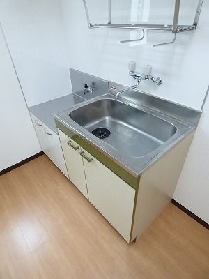 フラットKのキッチン写真