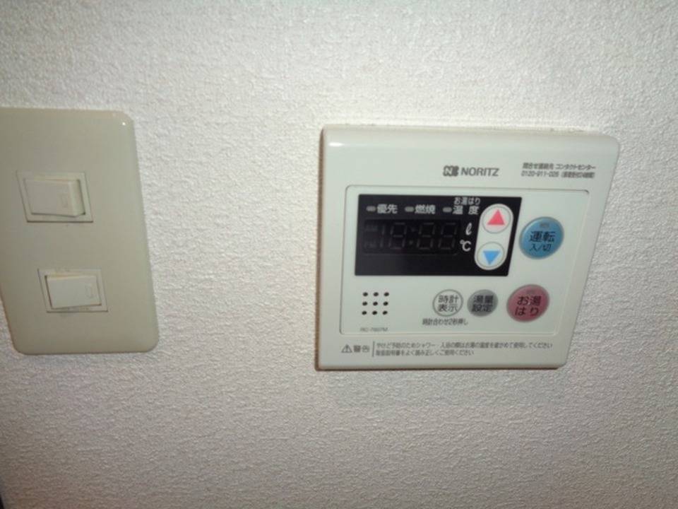 その他設備　給湯パネル