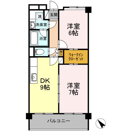 グレイスコート仁保新町の間取り写真