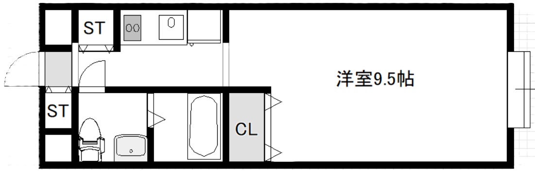 Cavallo駒場の間取り写真