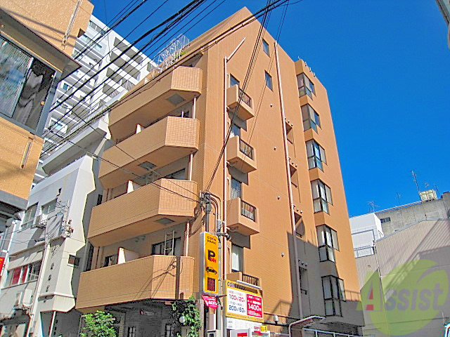 建物外観　神戸市中央区三宮駅徒歩５分　マンションマイウェイ　好立地。