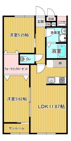 ヴァンクールの間取り写真