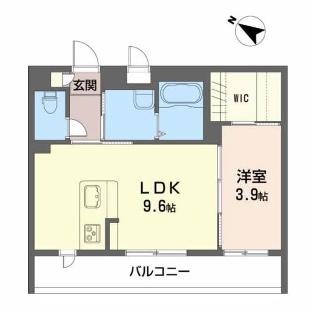 ＪＲ仙石線 宮城野原駅 徒歩7分 3階建 築20年の間取り写真