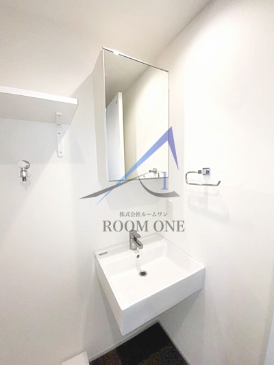 洗面設備　洗面台です。