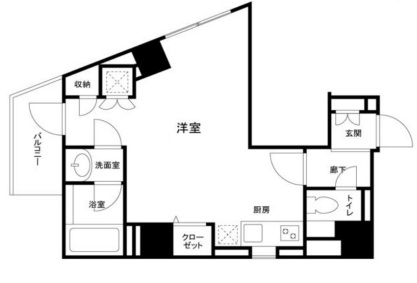 ＪＲ京浜東北線 大井町駅 徒歩12分 14階建 築13年の間取り写真