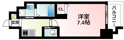 PLACZ SHIN-OSAKAの間取り写真