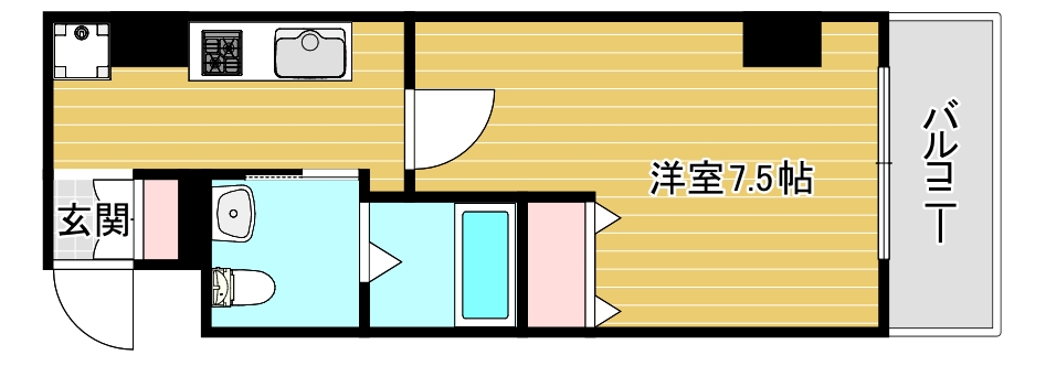 ルミエール瓦屋町の間取り写真