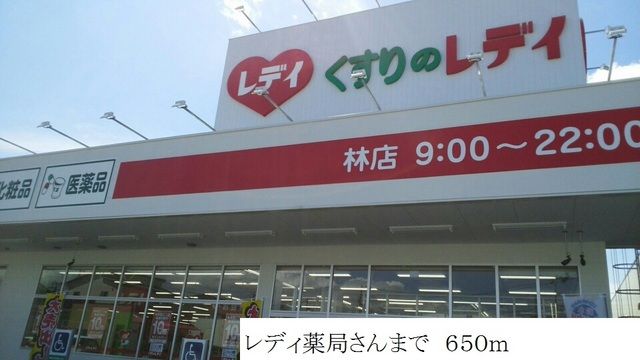ドラックストア　レディ薬局（ドラッグストア）まで650m