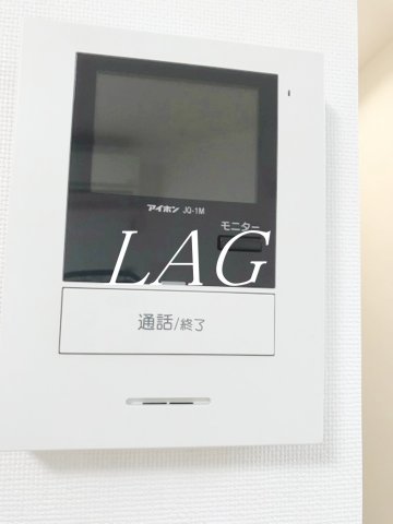 セキュリティ　モニター付きインターホンです。