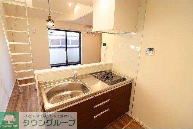 丘の上テラス菊名B棟のキッチン写真