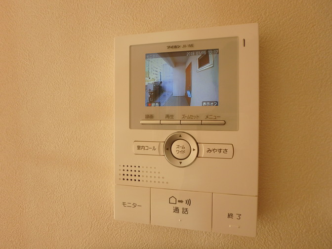 セキュリティ　TVモニター付インターホン