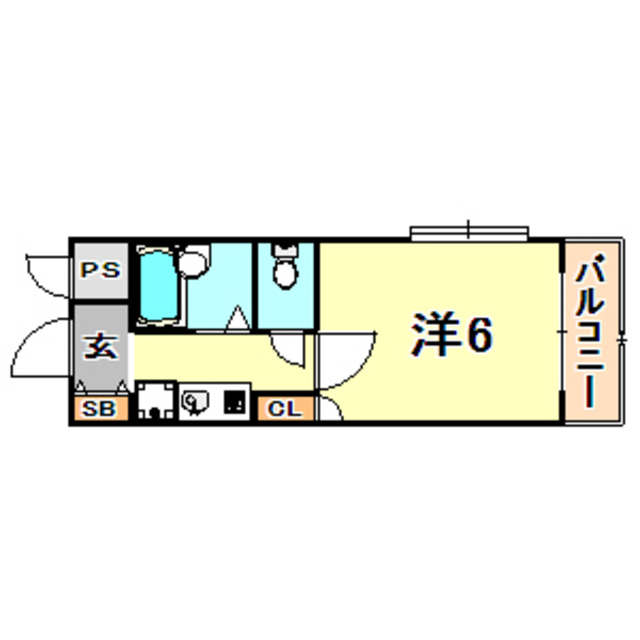 シャルマンフジ御影参番館の間取り写真