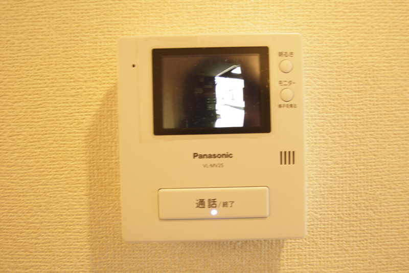 セキュリティ　安心のTVモニター付インターホン付き