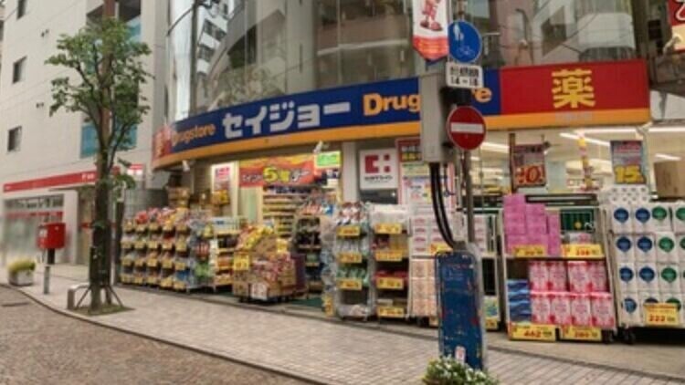 ドラックストア　くすりセイジョー新丸子店（ドラッグストア）まで107m