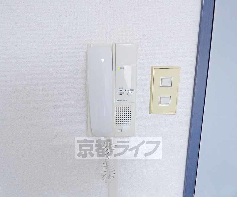 セキュリティ　来客も安心です。