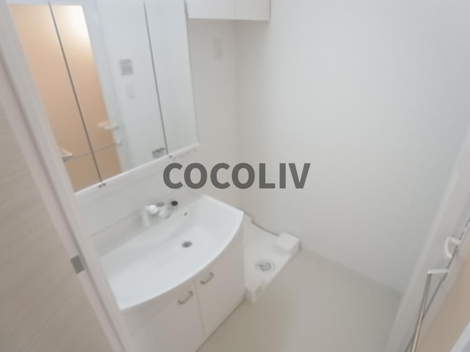 洗面設備　同物件別部屋写真