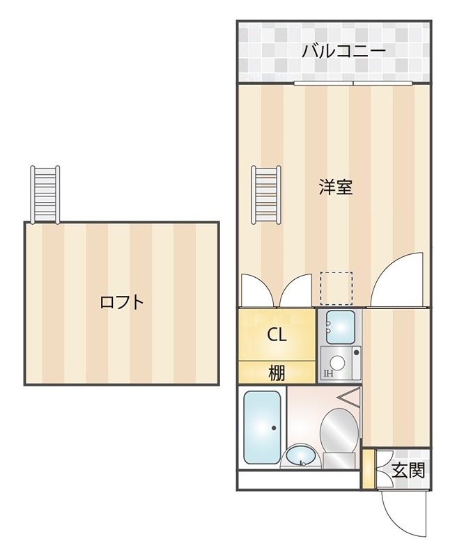 世田谷シャルマンの間取り写真