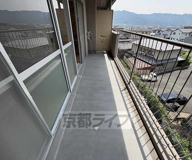 バルコニー　洗濯物も十分干せます！