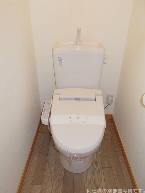 ドミール新白河 A棟のトイレ写真