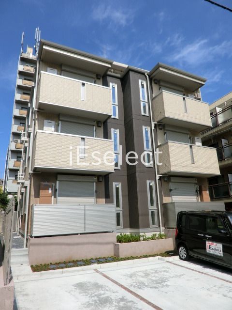 建物外観　全世帯角部屋のアパートです。