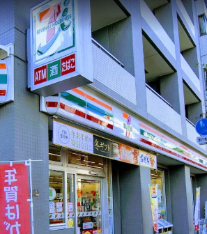 コンビニ　セブンイレブン 江東毛利1丁目店（コンビニ）まで453m
