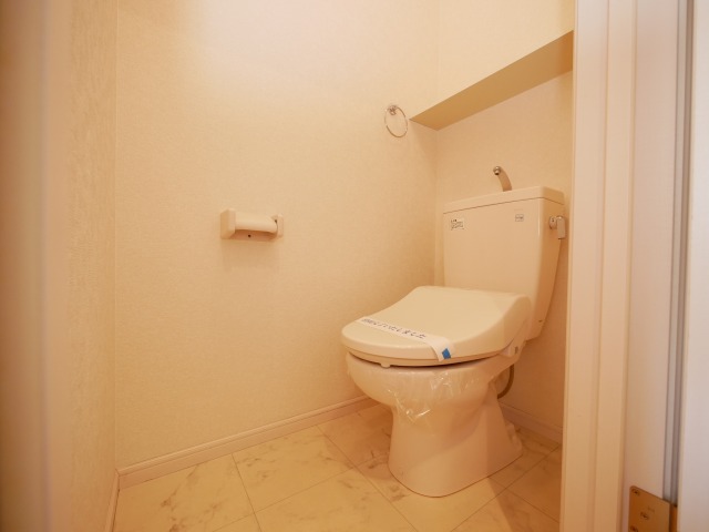 トイレ　ゆったりとした空間のトイレです