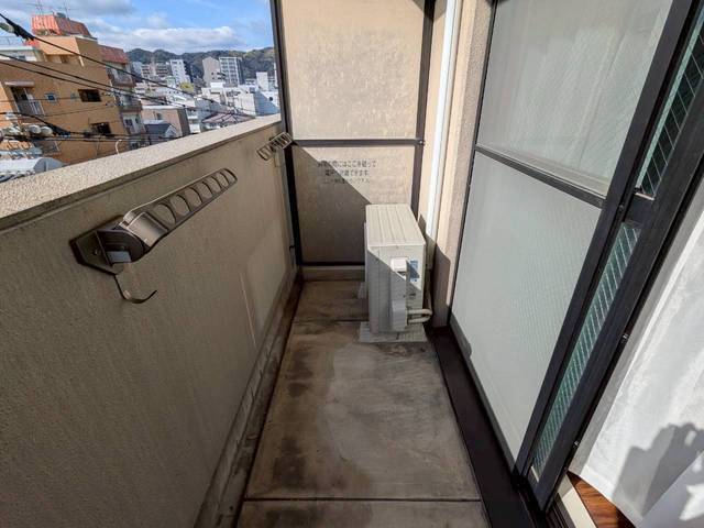 バルコニー　写真は違う号室です。