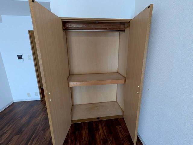 収納　写真は違う号室です。