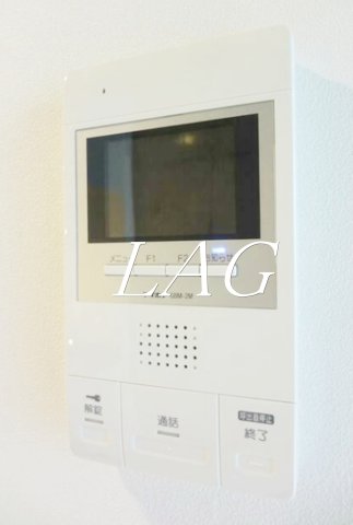 セキュリティ　モニター付インターホンです。
