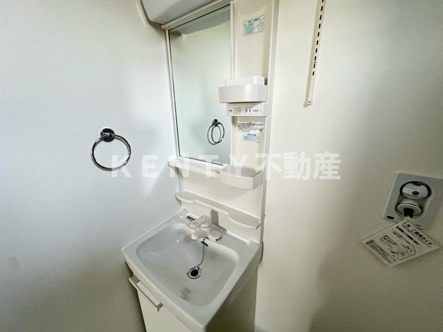 洗面設備　洗面所です