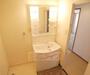 洗面設備　洗面台が大きい！