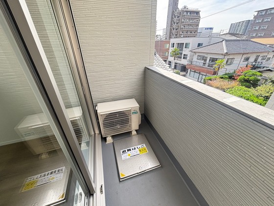 バルコニー　※別部屋の写真です