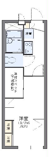 【レオパレスエクセレントの間取り】