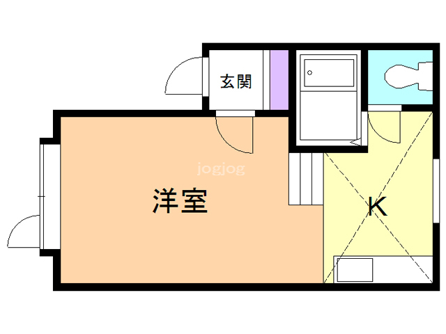 プチメゾンドＫの間取り