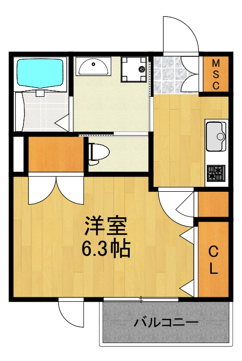 アイレット日吉本町の間取り写真