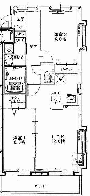 RIVIERA　ＳＨＩＴＥ（リビエラ　スイート）の間取り