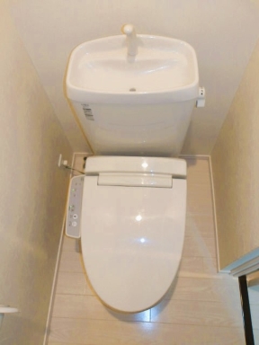 東京メトロ有楽町線 護国寺駅 徒歩8分 2階建 築38年のトイレ写真