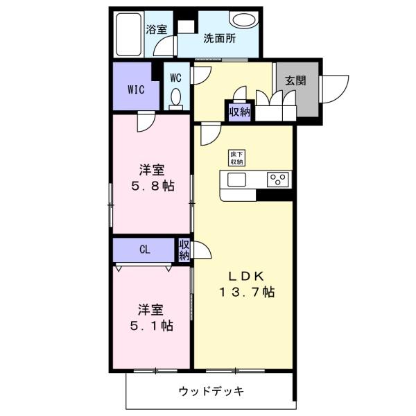 【ＮＴ　Ｍａｉｓｏｎ　３の間取り】