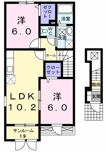 マーベラス石井の間取り